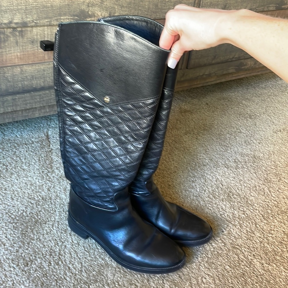Tory Burch Women's Black Claremont Tall Boot